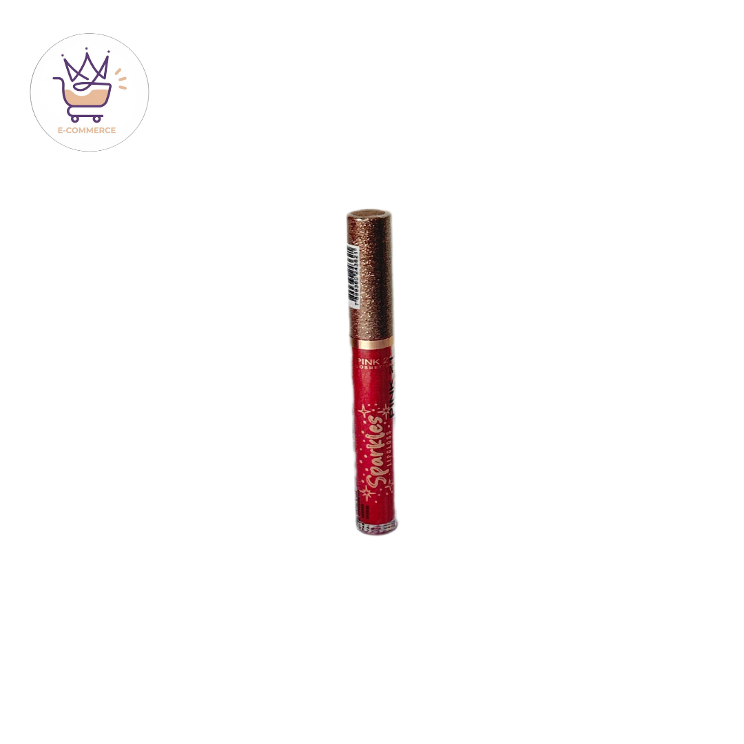 Lip Gloss Sparkles -Pink 21 Pigmentado Brilhoso (Glitter)