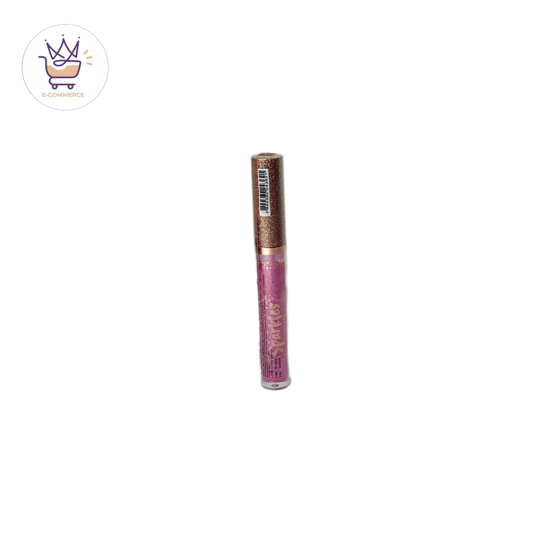 Lip Gloss Sparkles -Pink 21 Pigmentado Brilhoso (Glitter)