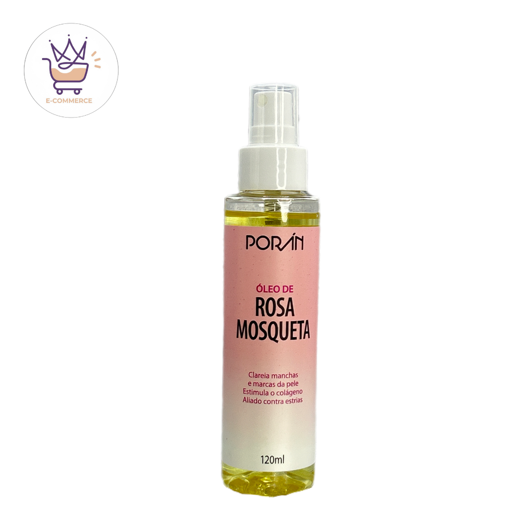 ÓLEO DE ROSA MOSQUETA 120ML  -PORAN