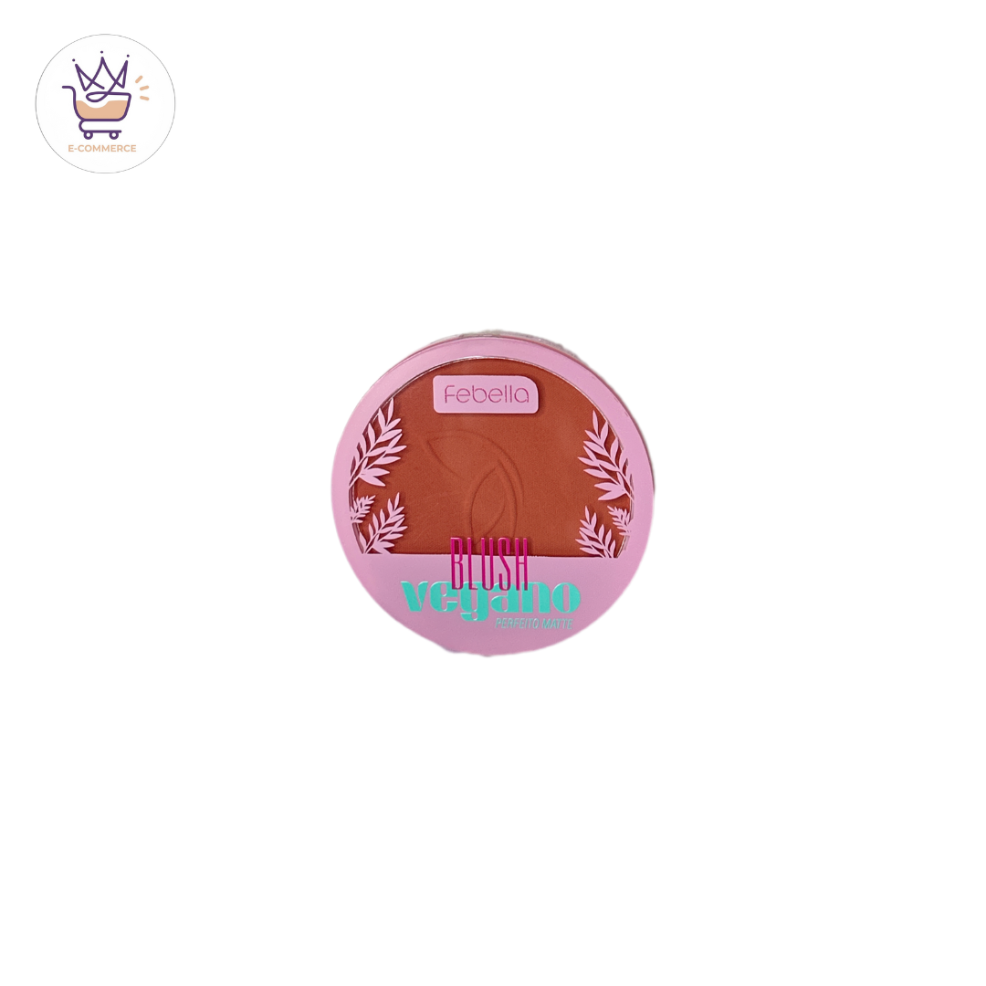 Blush Vegano Perfeito Matte Febella