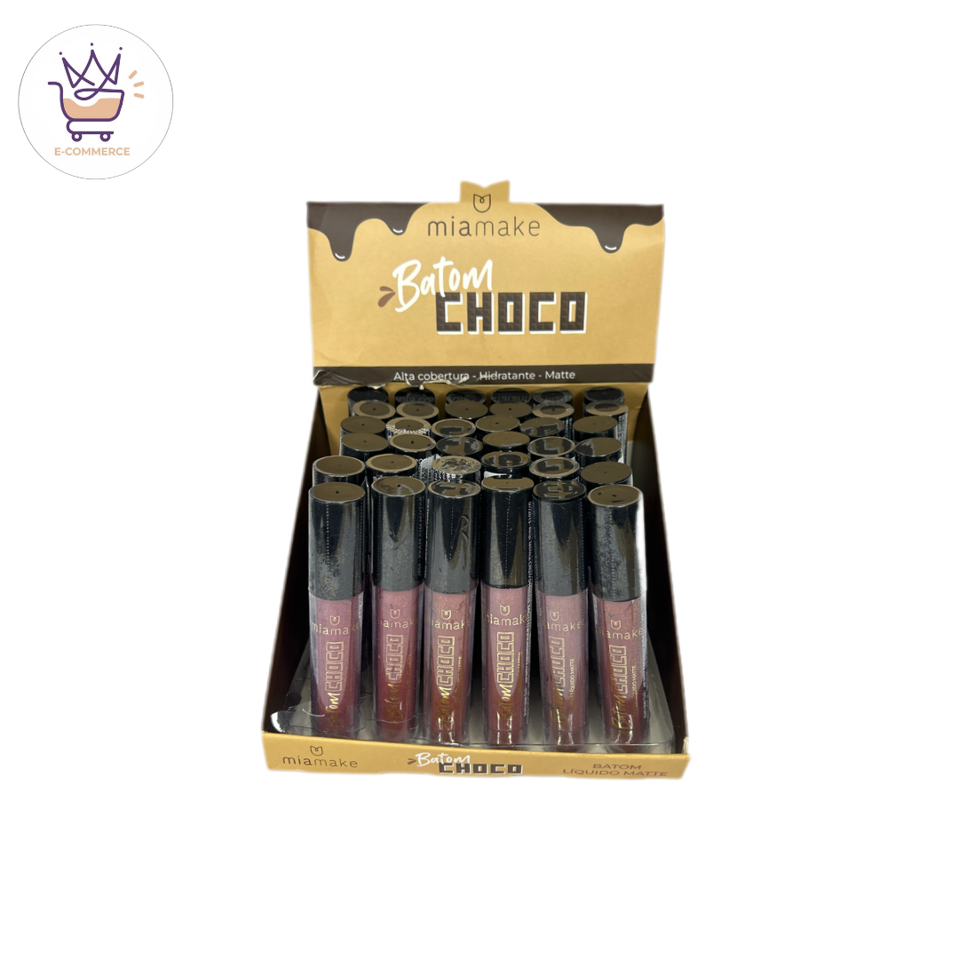 Batom Liquido Matte Choco - Mia Make