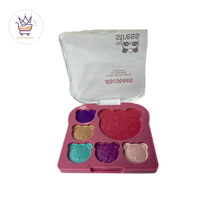 PALETA DE SOMBRAS INFANTIL DISCOTEEN CORES DIVERSAS