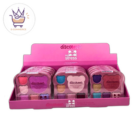 PALETA DE SOMBRAS INFANTIL DISCOTEEN CORES DIVERSAS